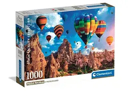 Пазл Clementoni High Quality Collection: Повітряні кулі в Каппадокії, Туреччина (High Quality Collection - Balloons In Cappadocia Puzzle - 1000 pcs.), 1000 ел. (39988)
