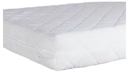Матрас Babyroom Aloe Vera (кокос, поролон, кокос) - 7 см белый