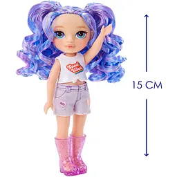 Лялька Rainbow High Littles Amethyst Willow з аксесуарами (531234) - мініатюра 4