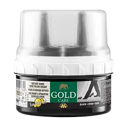 Крем для взуття GoldCare Блиск Чорний 200 мл (8697704011849)