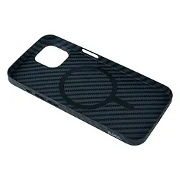 Чохол надтонка панель-накладка Hoco MagSafe Apple iPhone 14 Black - мініатюра 4