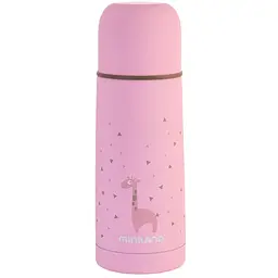 Термос Miniland Silky Thermos, 350 мл, рожевий (89217)