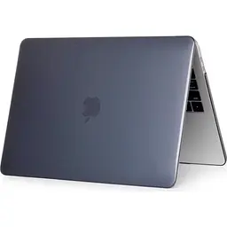 Пластикова накладка (верх та низ) HardShell Case для Apple MacBook Air 15.3` M2 A2941 2023 Crystal Black [98198] - мініатюра 3