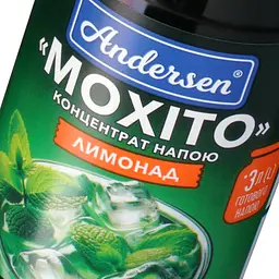 Концентрат напою Andersen Домашній лимонад Мохіто 200 мл - мініатюра 4
