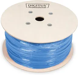 Кабель Digitus CAT 6A U-UTP, 305m, AWG 23/1, LSZH, блакитний - мініатюра 8