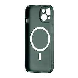 Чохол TPU with MagSafe Protected Camera iPhone 15 Dark Green - мініатюра 2
