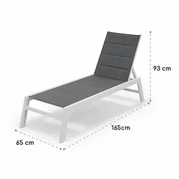 Садовий шезлонг Blumfeldt Renazzo Lounge (10033364) - мініатюра 7