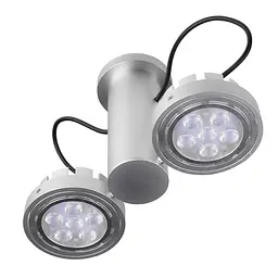 Світильник стельовий Brille LED накладний світлодіодний поворотний LED-215/12x2W