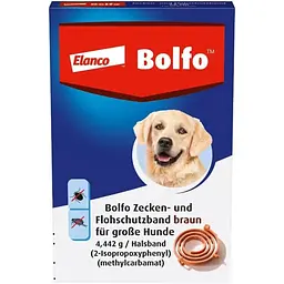 Нашийник від зовнішніх паразитів для собак Bayer Elanco Bolfo, 66 см