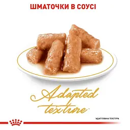 Вологий корм для дорослих кішок породи британська короткошерста Royal Canin British Shorthair Adult, шматочки в підливі, 85 г - мініатюра 5