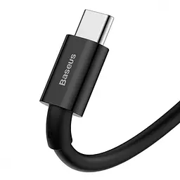 Кабель Baseus USB2.0AM-Type-C M, 2 м,(20V/3A), (66W) Superior Series Чорний (CATYS-A01) - мініатюра 6