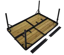 Стіл Bo-Camp Trafford 90x60 cm Brown (1404670) - мініатюра 5