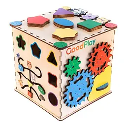 Бізікубик Творчий GoodPlay K104 Різнокольоровий shop (4820276870048) - мініатюра 1