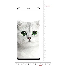 Захисне скло BeCover для Realme C21Y Black (706904) - мініатюра 3