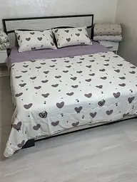 Постільна білизна євро з літньою ковдрою муслін Koloco Print 2 20877 200х230 см - мініатюра 5