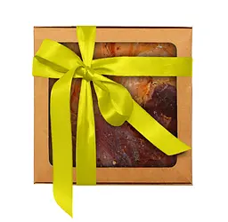 Подарунковий бокс джерків класичних Meatvill (4 видів по 100г) 400г (жовта стрічка) - мініатюра 1