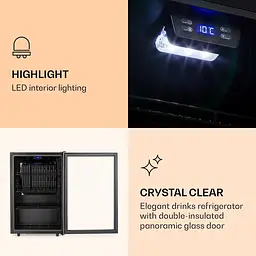 Холодильник для напоїв Klarstein Beersafe 5XL (10033435) - мініатюра 3