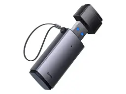 Картрідер BASEUS Lite Series USB-A to SD/TF Gray (WKQX060013) - мініатюра 2