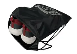 Сумка спортивна для взуття або інвентарю EasyFit чорна (EF-BAG-1) - мініатюра 7