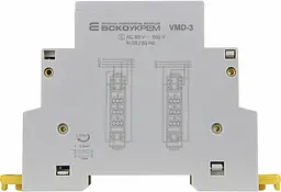 Вольтметр АСКО‑УКРЕМ VMD‑3 AC 80‑500 V модульний цифровий трифазний (A0010250002) - мініатюра 3