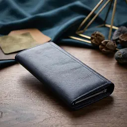 Жіночий гаманець із зовнішнім відділенням ST Leather 18895 синій - мініатюра 4