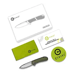 Ніж Civivi Mini Elementum Fixed Blade C23010-1 - мініатюра 7