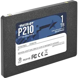 SSD 2.5" накопичувач Patriot P210 1TB (P210S1TB25) - мініатюра 1