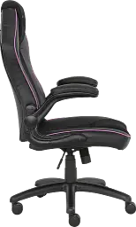 Геймерське крісло GT Racer чорне з фіолетовим (X-2760 Black/Violet) - мініатюра 3