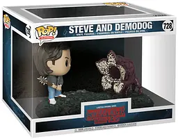Фігурка Funko Pop Steve and Demodog Стів Харрінгтон і Демогоргон Дуже дивні справи 15см ST SD 728 - мініатюра 6