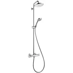 Душова система Hansgrohe Croma 220 Showerpipe 27185000, Хром