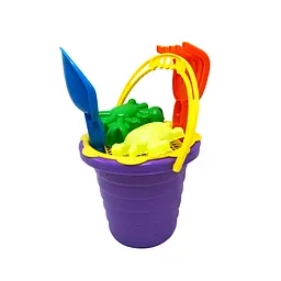 Пісочний набір Середній Mtoys S0005 Фіолетовий