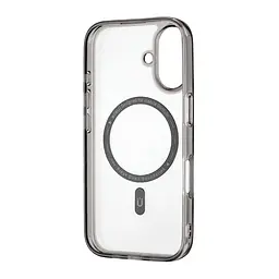 Чохол WIWU Magnetic Crystal with MagSafe iPhone 16 Black - мініатюра 3