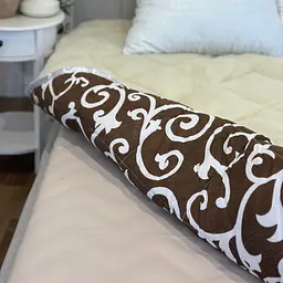 Ковдра євро відкрита зимова з вовни Leri Max 21512 195х210 см коричнева