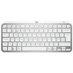 Клавіатура Logitech MX Keys Mini Minimalist US Pale Grey (920-010499)