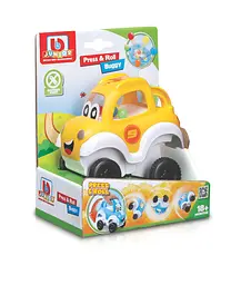 Машинка іграшкова Bb Junior Press&Roll Buggy жовта (16-89029YL) - мініатюра 2