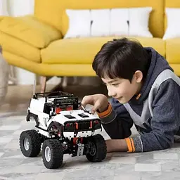 Конструктор Mitu DIY 4WD APP Control Car сірий - мініатюра 2