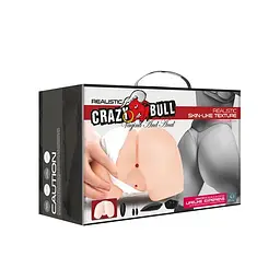 Мастурбатор Crazy Bull з реалістичною текстурою
