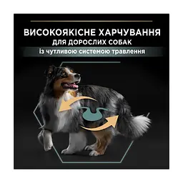Сухий корм для собак Purina Pro Plan Medium з чутливим травленням (ягня) 3 кг (7613035214798) - мініатюра 7