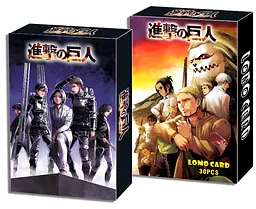 Ломо Карти Атака Титанів Attack on Titan 30 карт LC AOT 01