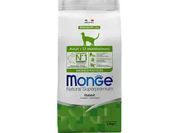 Сухий корм для кішок Monge Cat Adult з кроликом 1.5 кг (8009470011945)