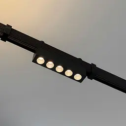 Магнітний світильник Skarlat RCD-MZ01 5×1.5W BK 4000K - мініатюра 7