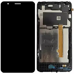 Дисплей ZTE Blade A31 Plus 2021 чорний, з рамкою