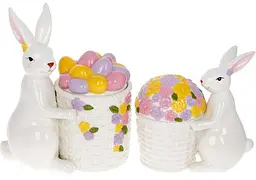 Банку для продуктів "Кролик", кераміка Bona 18х10,5х18 см kuh0008074 - мініатюра 3