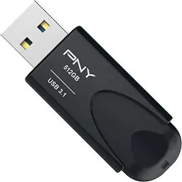 Флеш накопичувач PNY 512 GB Attache 4 USB 3.1 (FD512ATT431KK-EF)