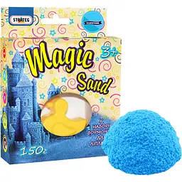 Кінетичний пісок Strateg Magic Sand з формочкою (39302)