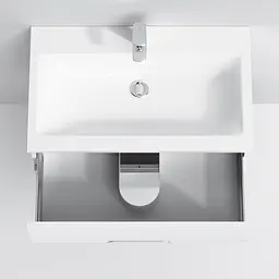 Тумба підвісна AM.PM Spirit 80 см з умивальником (M70-FUX0802-WC0802-38) - мініатюра 5