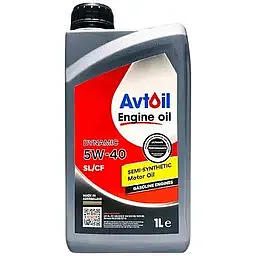 Моторна олива AvtOil Engine oil Dynamic 5W-40, 1 л