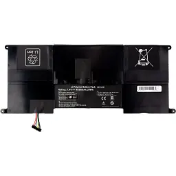 Акумулятор PowerPlant для ноутбуків ASUS Zenbook UX21 (C23-UX21) 7.4V 4050mAh (NB431953) - мініатюра 2