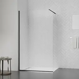Душова перегородка Qtap Walk-In Standard BLM209.C8 90х200 см, скло Clear 8 мм, покриття CalcLess - мініатюра 5