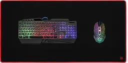 Килимок для миші Defender чорний Ultra XXL 900*450*3мм (50564) (6744409) - мініатюра 5